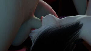 Nexus three Neon cravings. Cyberpunk orgy with buxom dark-haired. Extraordinary deep-throat