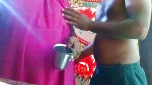 Chief having orgy with Indian Tamil desi maid obese girls