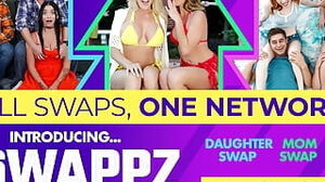 Swappz - MVP Stepmothers strike Their Stepsons in Basketball And Then strike Their penises