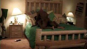 Cool dark-hued teenie luvs a Monster dark-hued stiffy in Her raw vag and jizz in Her throat