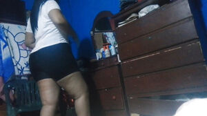 Massive donk Latina dark haired in point of view