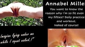 Annabel Miller: bare outdoor exercise