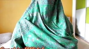Green Hijab Burka Mia Khalifa costume play XXL knockers Muslim Arabic web cam bang-out 03.20