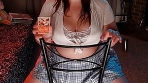 Marie's Three Orgasm Chair Ride While Edging Fetish