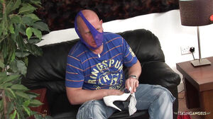 Senior cucksenior observes from the side as his ample jugged black-haired wifey gets dicked down