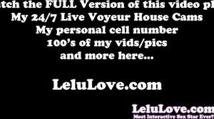 'Creampie still leaking out of my pussy onto his dick, cummy panties cuckolding JOI more behind the scenes sex fun - Lelu Love'
