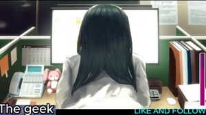 SHE IS highly concentrated ON WORK