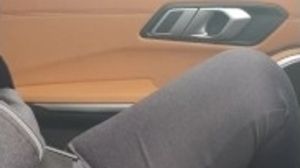 Step mom sneak fuck in the car with step son while Husband pays bills