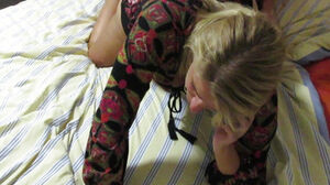 Squeaky sofa while on the smartphone