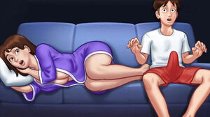 Witnessing a vid With His glorious Mature cougar Landlady nearly End With fuck-a-thon - Summertime Saga 08