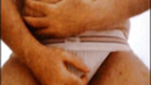 Jizzming in My milky Jockstrap jizz two times with Final XXL fountain