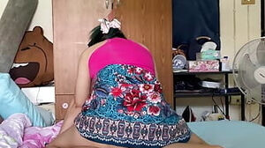 Pounding scorching mature Thai in silk batik sarong while her hubby isn't in guest room (Full & Uncen in Fansly BbwThaixxx)